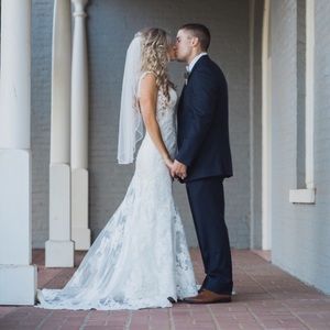 Allure Bridal Beaded Veil